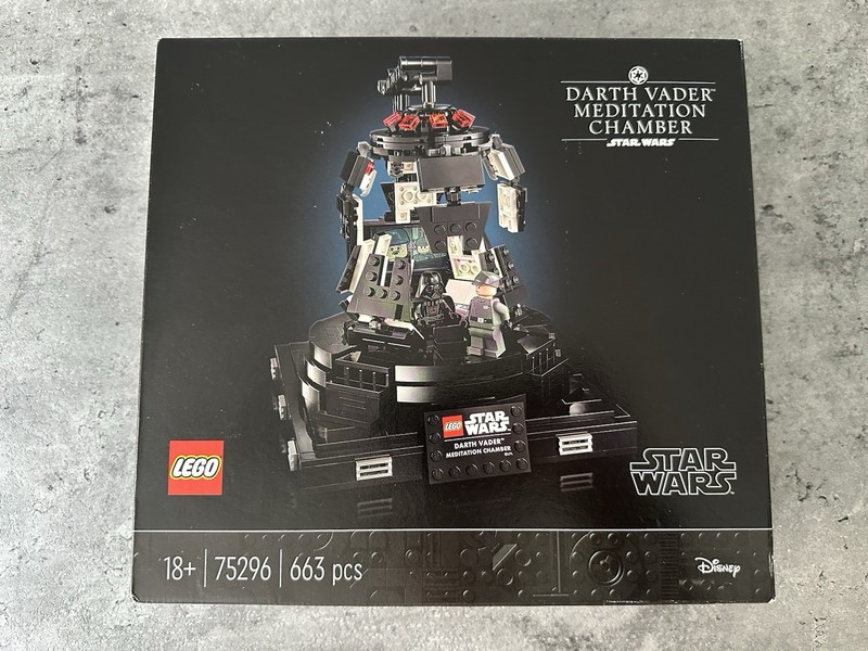 LEGO Star Wars Darth Vader Meditation Chamber Building Set 75296