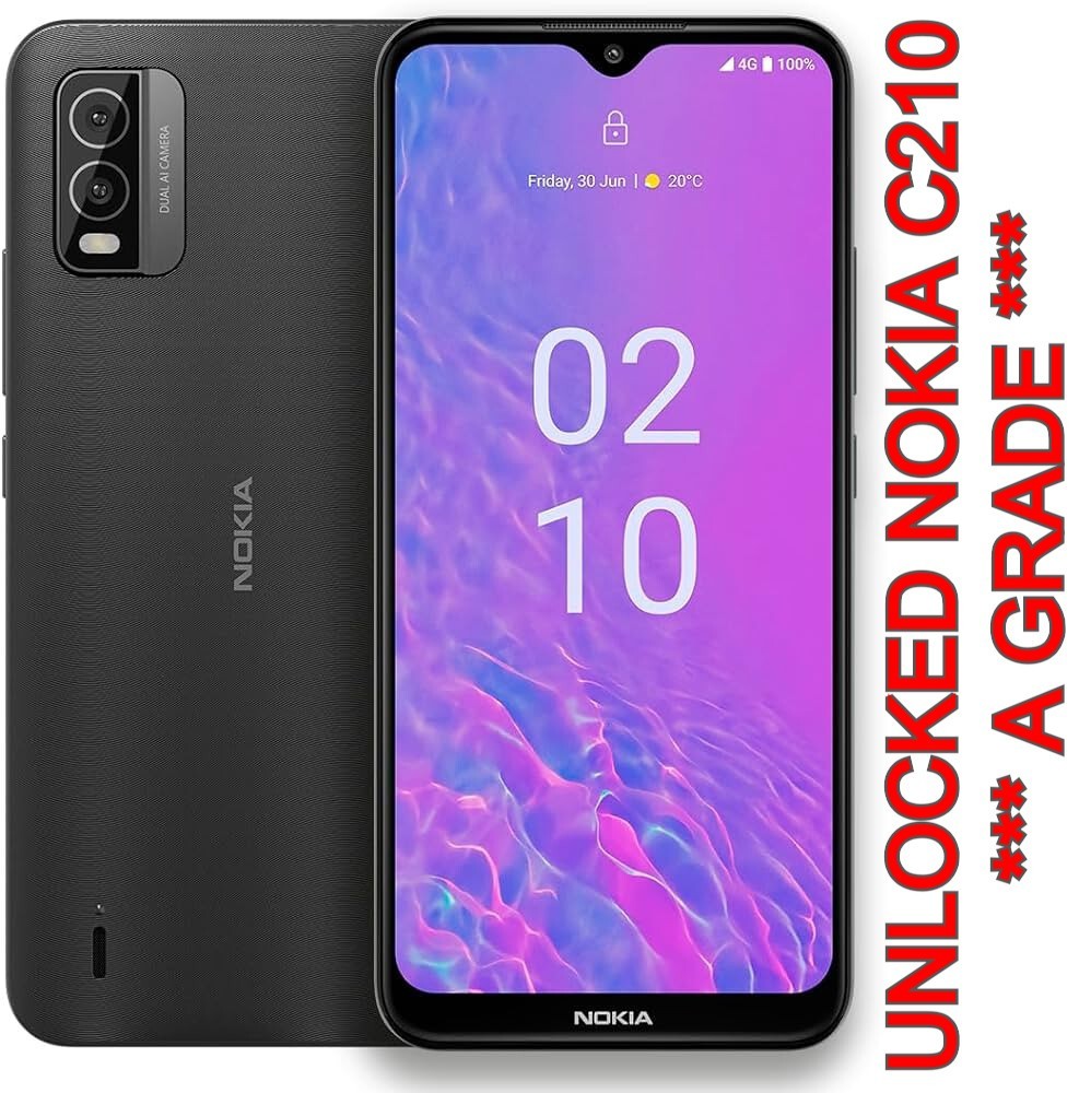 携帯電話本体 Han Thai Unlocked Nokia C210 (TA-1584) 32GB GSM 4G LTE Android Smart Phone