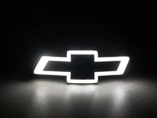 2016-2024 Chevy Camaro Grille Illuminated Bowtie Emblem | Black- White LEDs 