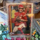 2025 Topps Chrome Football Patrick Mahomes Pulsar Refractor #148 KC Chiefs