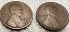 1911 d & 1913 s Lincoln Wheat Small Cents Lot of 2 BN Circulated Business