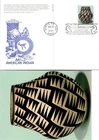 S08-0321, AMERICAN INDIAN ART, ACOMA POT, PCSPOSTAL CARD FDC