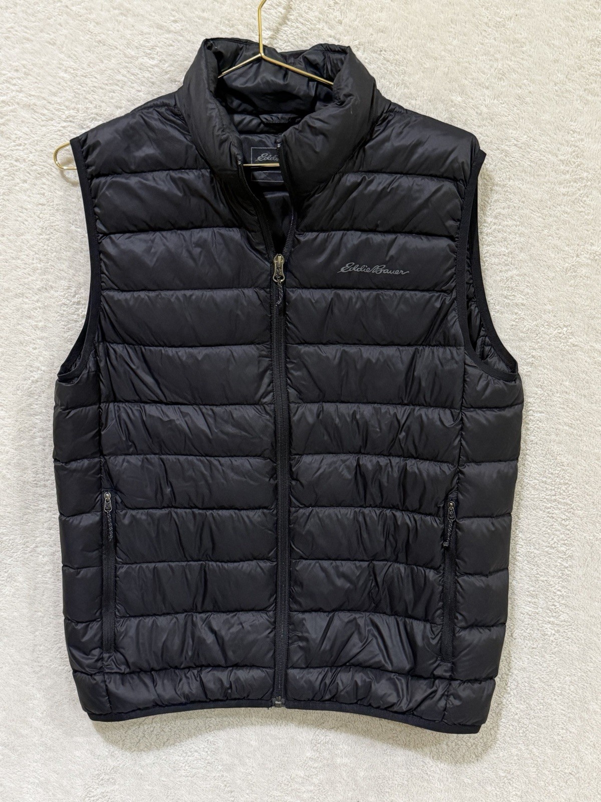 Eddie Bauer Black Down Vest S