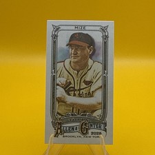 2025 Topps Allen & Ginter - Johnny Mize #344 Mini A&G Back SP St Louis Cardinals