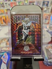 2024 Panini Mosaic Davante Adams Center Stage Purple 17/49 Jersey Match!!!#17