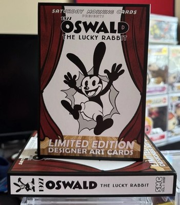 Oswald the Lucky Rabbit & Ortensia SMC Limited Edition #94/100 Disney Holo Rare