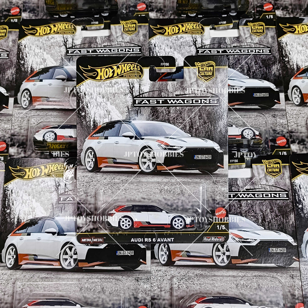Hot Wheels Car Culture Fast Wagons 全セット Hot Wheels Premium Car Culture Fast Wagons Audi RS 6 Avant Set 1