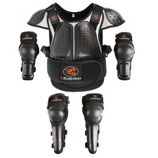Kids Dirt Bike Gear Chest Protector Motocross  Youth Motorcycle Armor Suit