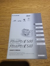 Fuji Fujifilm Fine Pix E550 - Digital Camera Owner's Manual - Instructions
