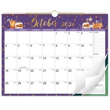2026 Calendar - 2026 Wall Calendar, Jan. 2026 - Dec. 2026, 15 x 11.5, 12