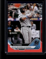 2025 Topps Now #422 Kyle Stowers Red Foil #d /5