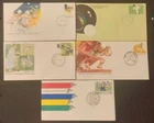 Australia. Sport. Five Pre Stamped Envelopes. First Day Covers.