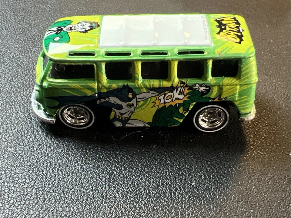 2016 风火轮 流行文化 DC 漫画 大众 定制 豪华 巴士 JOKER BB — 第 3/4 张图片