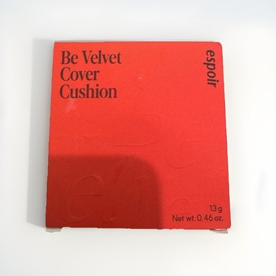 Espoir Be Velvet Cover Cushion 13g Sun Tan 40 Semi- Matte Cushion K- Beauty