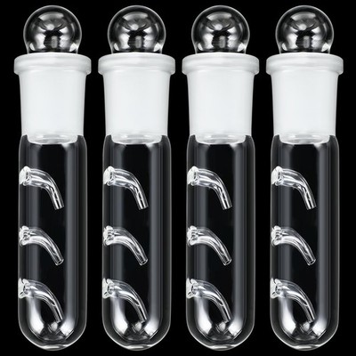 Qualirey 4 Pack Planaria Catch Trap for Aquarium Snail Leech Clear Glass... 