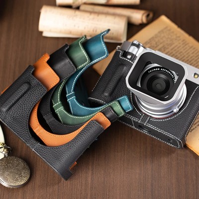 Genuine Camera Half Case Protective Cover Bag For Fujifillm GFX100RF Base Box