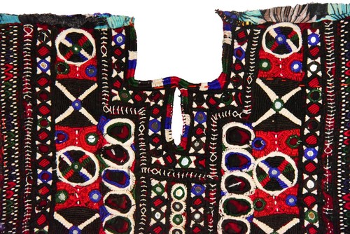 Banjara Traditional Afghani Neck Yoke Hand Embroidery Vintage Patch Sewing Craft - Picture 5 of 9