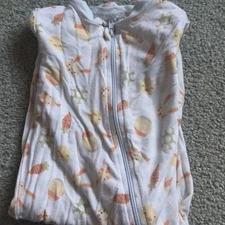 Milk berry Baby Gender Neutral Carrot Rabbit Bunny Easter Print