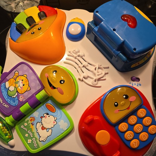 Non Working Fisher Price Laugh 'N Learn Laugh and Learn Puppy and Friends Table 