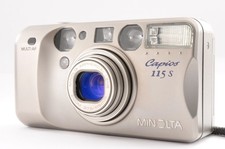 Top Mint Minolta Capios 115S Silver Point Shoot 35mm Film Camera from Japan