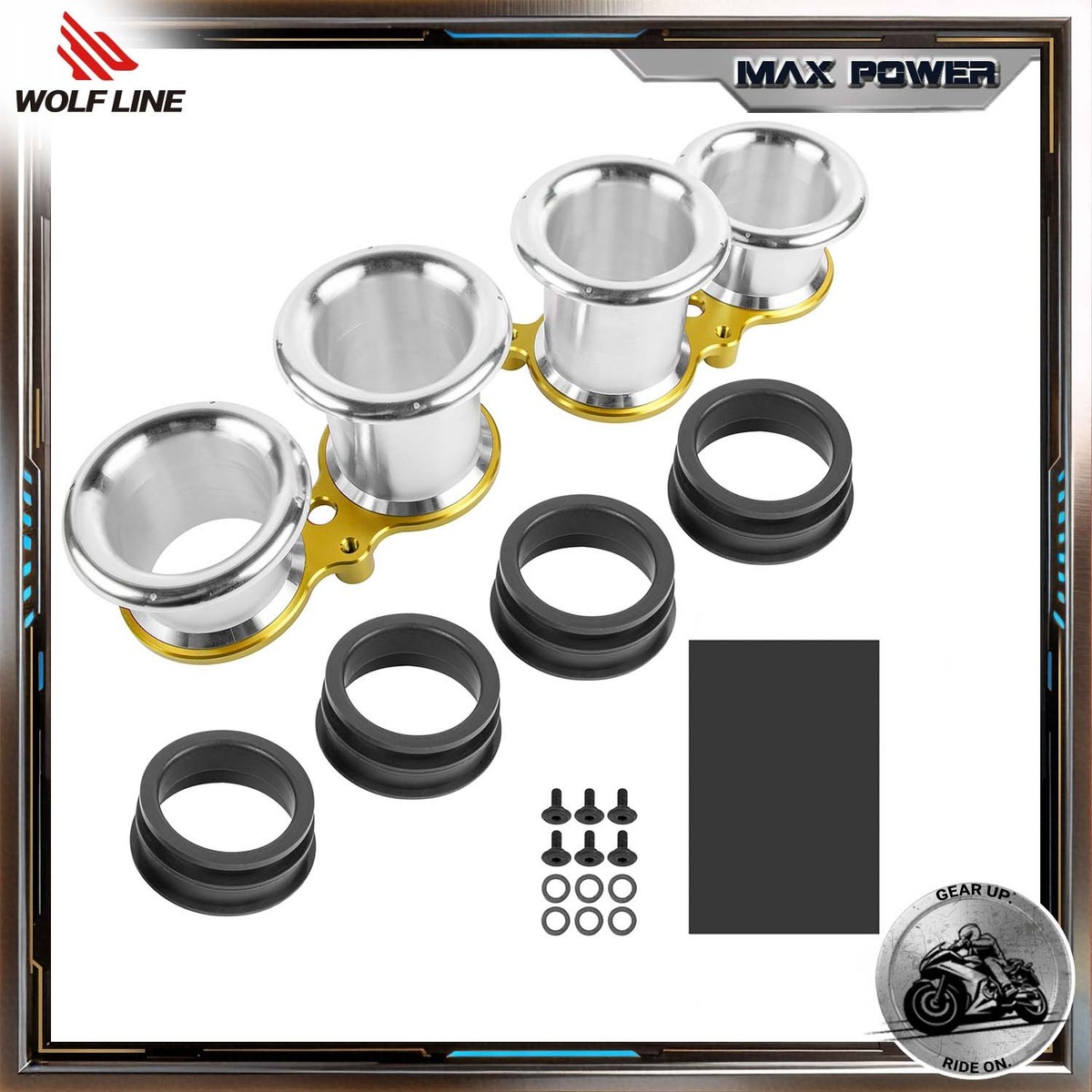 Z1？　Z2？　KZ900 KZ1000リアスポロケタワー Velocity Stack For Kawasaki Z 900 RS Air Funnel Intake Air Filter