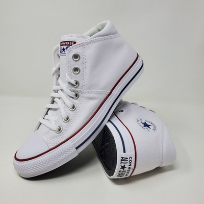 #ad #ad Converse Chuck Taylor All Star Mid Madison Shoes 563511F White Women#x27;s Size 9 $53.97