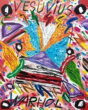 BRUNO DONZELLI  - VESUVIUS WARHOL - SERIGRAFIA 50x40