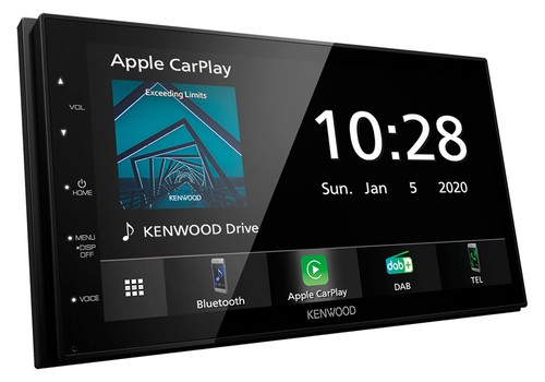 Kenwood Bluetooth MP3 DAB USB 2DIN Autoradio für Suzuki Swift ab 17 schwarz glän - Bild 4 von 10