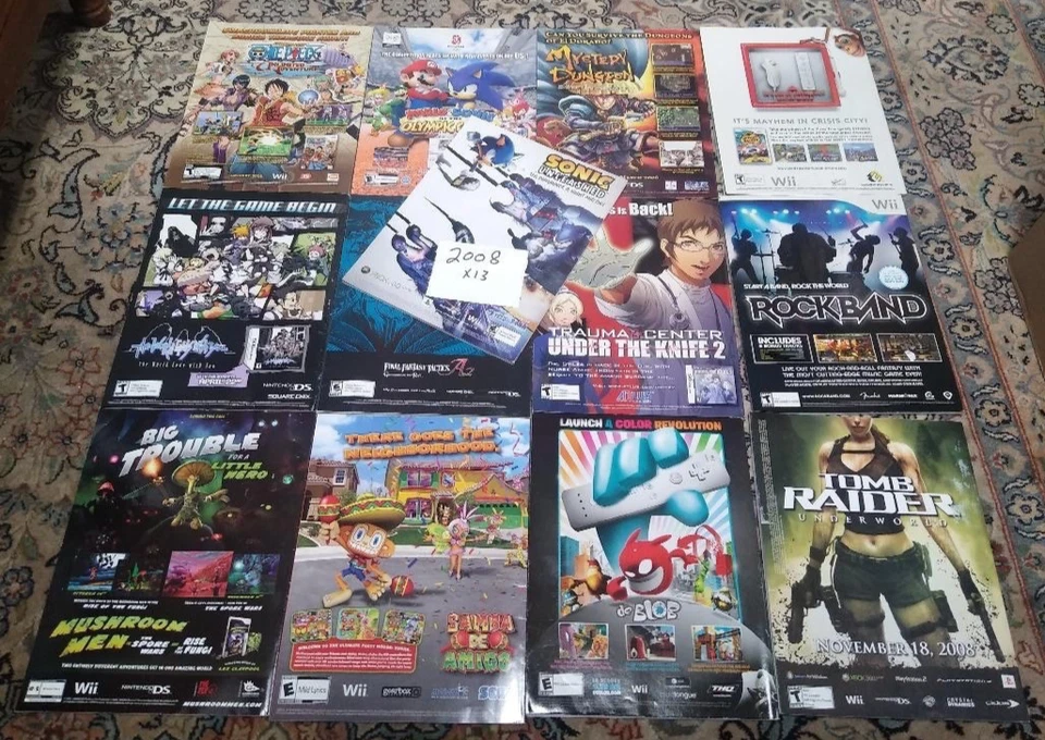 Журналы Nintendo Power 2008 x все 13 выпусков Mario, Sonic, Final Fantasy, Ninja - Изображение 2 из 2