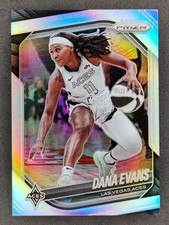 2025 Panini WNBA Prizm DANA EVANS Silver Prizm #33 Las Vegas Aces