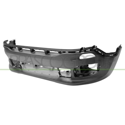 Pare-chocs avant Prasco JE1001001 noir pour Jeep Wrangler