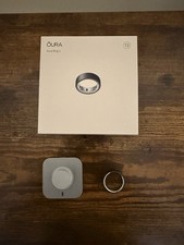 Oura Ring 4 Smart Activity Tracker, Size 13, 4th Gen Stealth