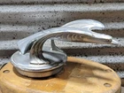 Antique 1931 1932 Chevrolet Eagle Hood Ornament Radiator Cap Chrome Metal OEM