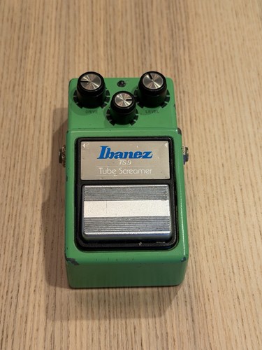 Ibanez TS9 Tube Screamer MIJ Maxon Early 1990s Reissue TA75558P Works