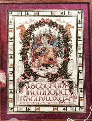 Cross Stitch Pattern WOODLAND CELEBRATION Teresa Wentzler Alphabet Animals