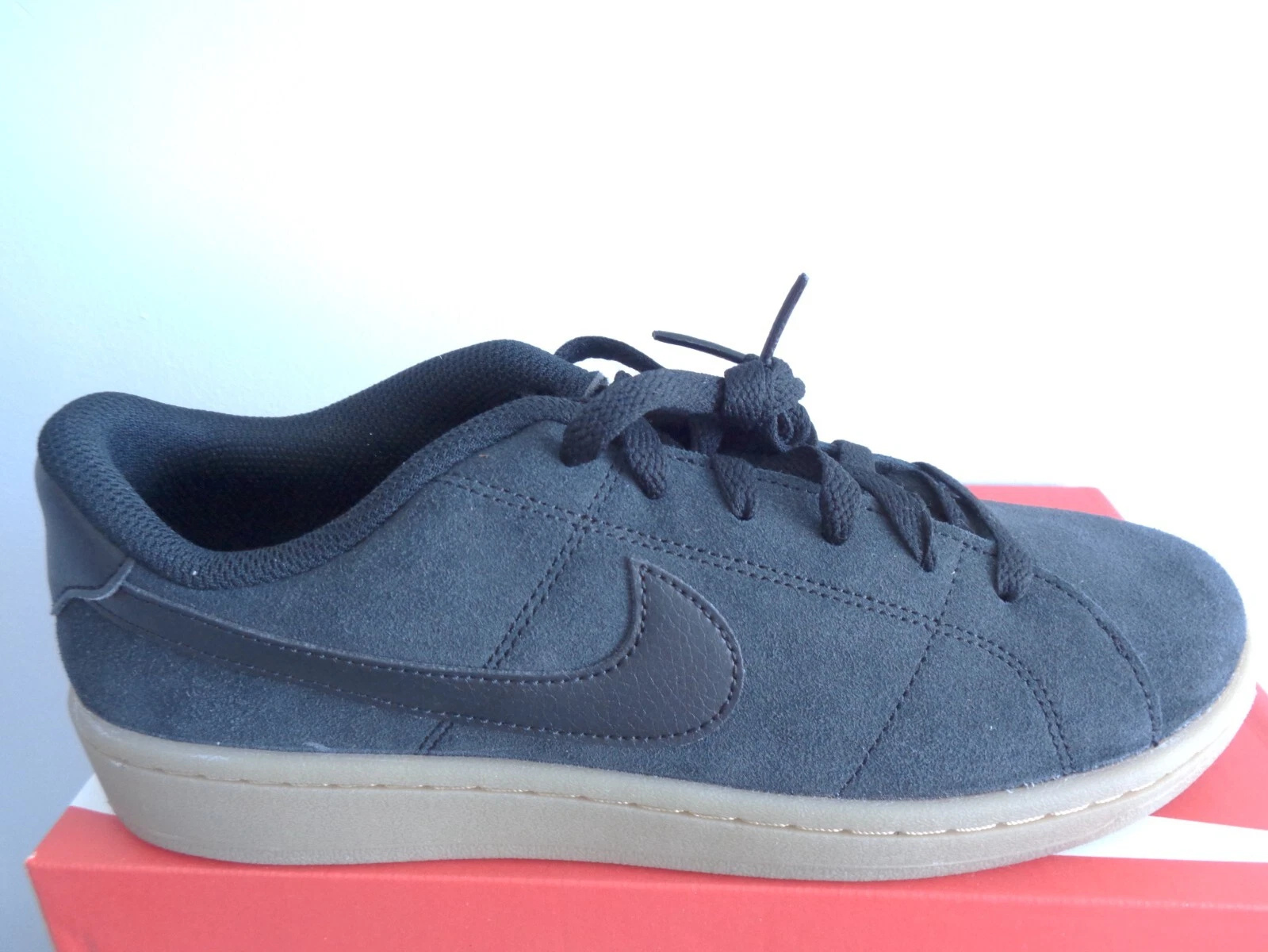 Scarpe da ginnastica Nike Court Royale scamosciate CZ0218 001 uk 4 5 eu 38 us 7 NUOVE + SCATOLA