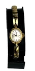 Timex Vintage Women's Mechanical Watch Gold Tone All SS Expansion Band Running