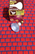 60w GROW LIGHT BULB DURO-LITE 60R20 NEW plant lite 60 watt R20 basking lamp USA 