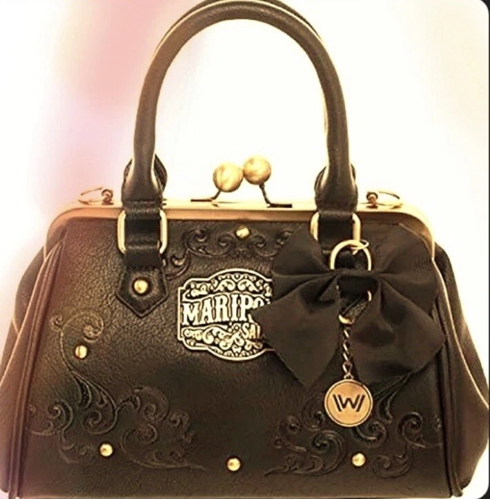 Bolso de Mano Westworld Mariposa Kisslock Nuevo Con Etiquetas Foto 3 de 4