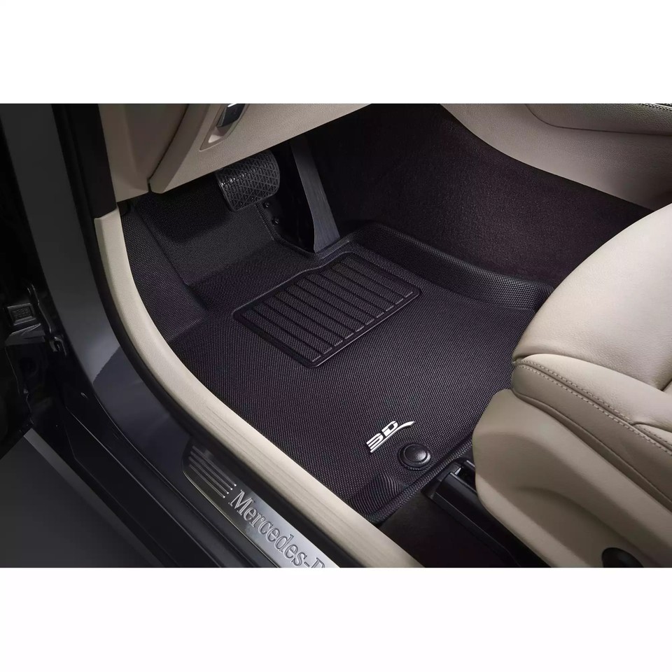 3D MAXpider KAGU 1st & 2nd Row Floormats - Black | 2018-2020 Buick Regal (L1BC03901509)