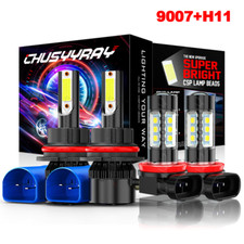 For Mitsubishi Mirage G4 2017-2018 Highlow 6000k Led Headlight Fog Light Bulbs For Mitsubishi Mirage G4 2017-2018 Highlow 6000k Led Headlight Fog Light Bulbs