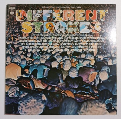 Different Strokes LP Columbia AS 12 1960's Collaboration Of 19 Artists Tested 