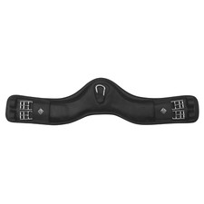 LeMieux GelTek Anatomic Curve Short Mono Girth for Horses | Equestrian | Black