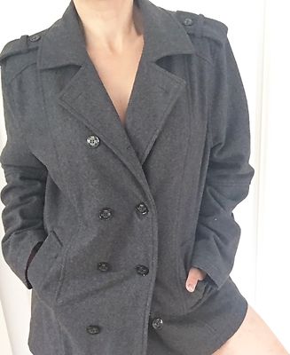 LOVE MOSCHINO DESIGNER PADDED COTTON COAT MEN SZ