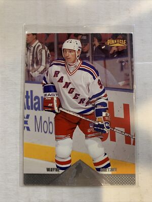 WAYNE GRETZKY 1996-97 PINNACLE SILVER FOIL #1 NEW YORK RANGERS