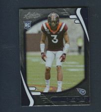 2021 Panini Absolute Football RC Rookie Card # 144 Caleb Farley