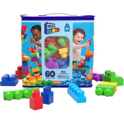 Mega Bloks 8417 große Bausteine Set Bunt 60 teilig Bauklötze Kunststoff Neu