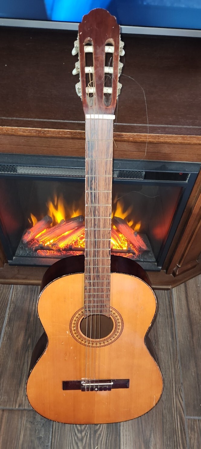 Vintage Early Orlando?  1960’s Classical Guitar Japanese 39” Made In Japan