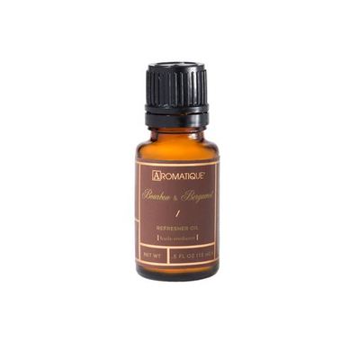 Aromatique Bourbon & Bergamot Scented Refresher Oil .5fl oz
