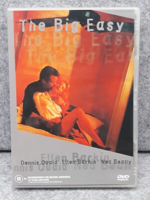 VGC: THE BIG EASY Quaid Barkin Beally 1986 Movie DVD Region 4 PAL | Free  Post